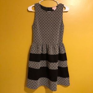 B&W Party Dress